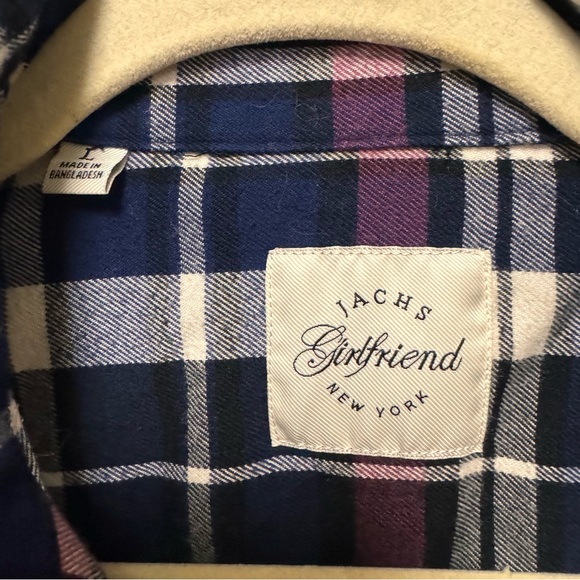 Jachs Girlfriend large flannel shirt - Picture 2 of 5